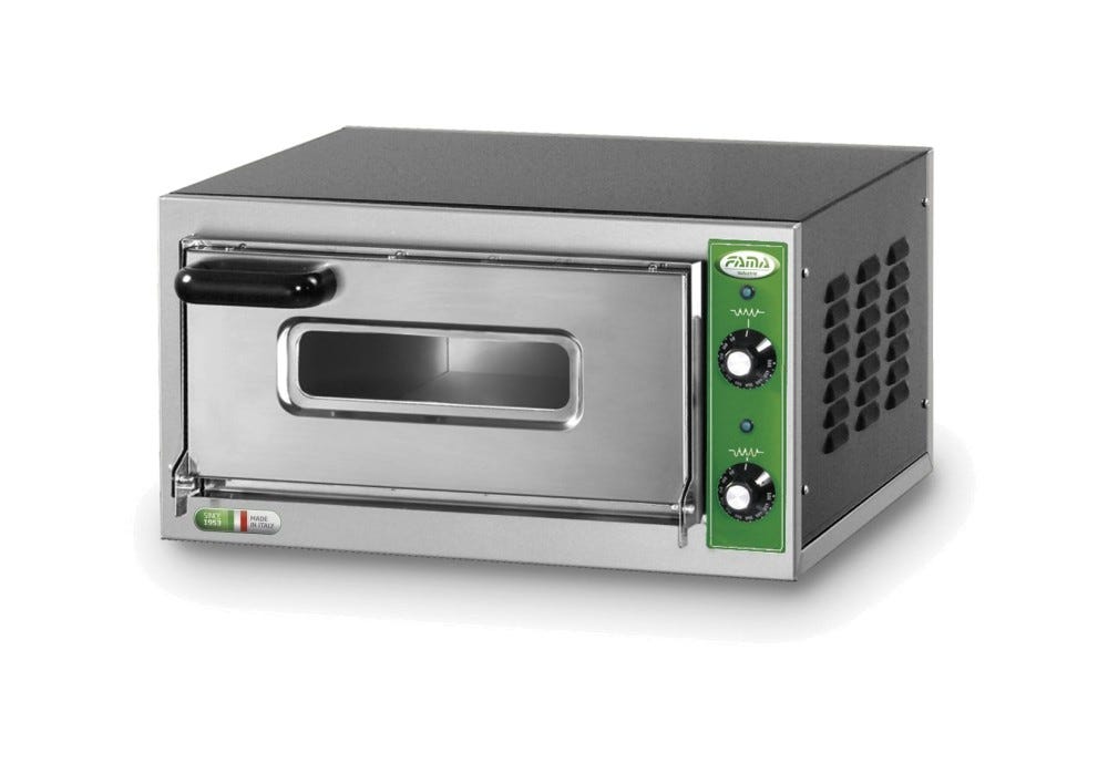 Fama B1V Cottura Fornetto per pizza Monofase, acciaio inox AISI 304, suolo refrattario