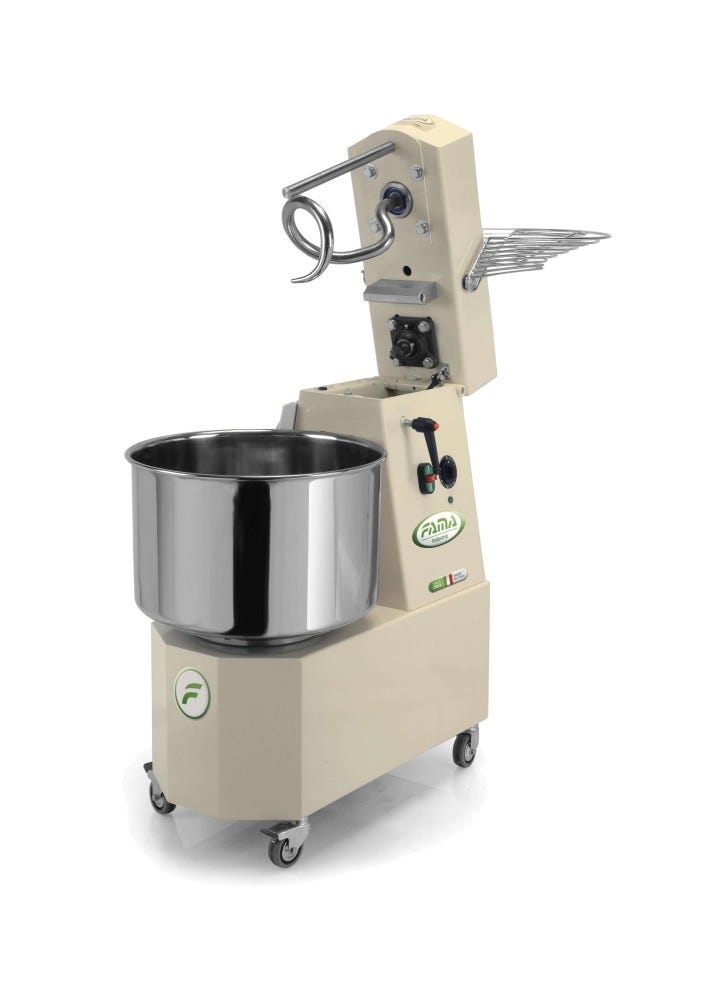 Fama FIA307 Lavorazione Pasta Impastatrice a spirale testa sollevabile 44 kg - trifase