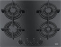 Franke FHCR 604 4G HE BK C Mythos Piano cottura a gas cm. 59 - vetro nero