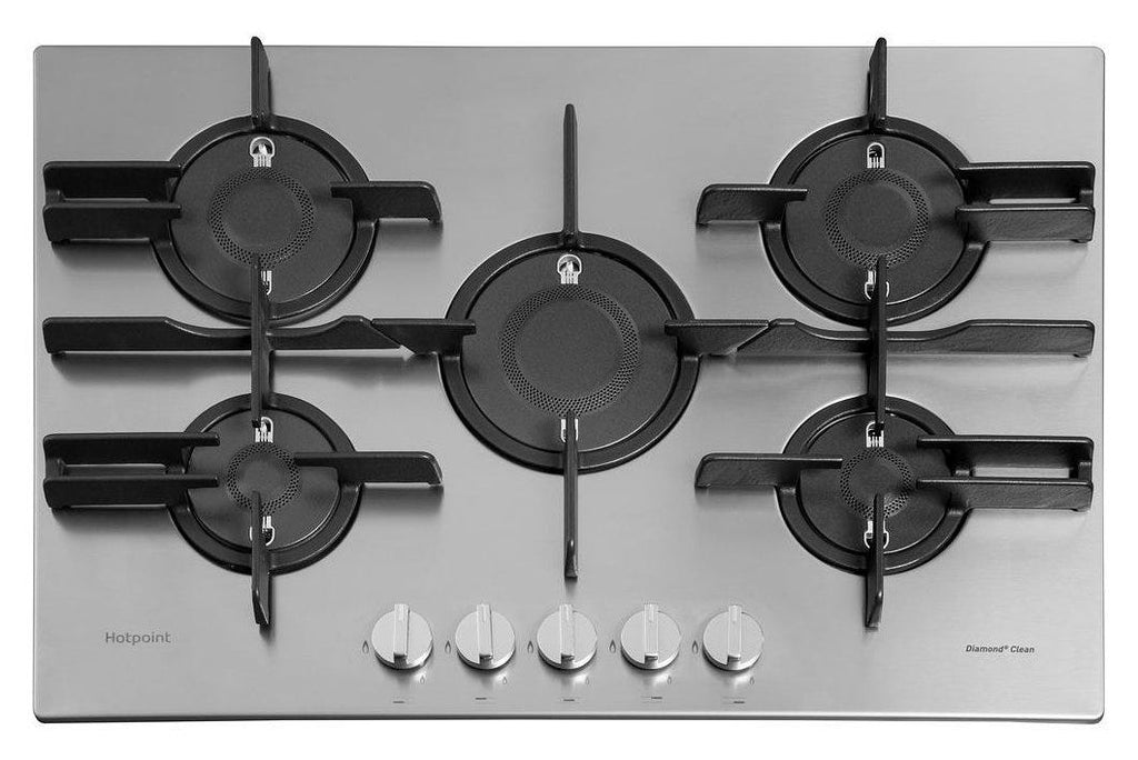 Hotpoint Ariston FTGHL 751 D/IX/HA Piano cottura a gas cm. 75 - inox