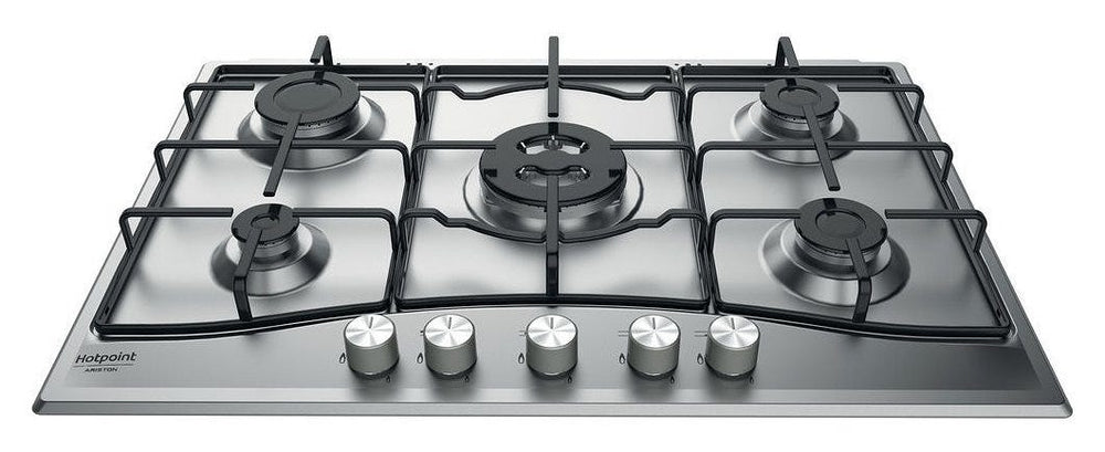 Hotpoint Ariston PCN 752 T/IX/HA Piano cottura a gas da incasso cm 75 - inox