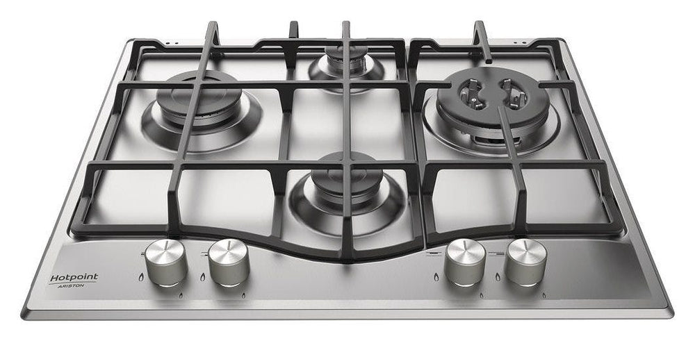 Hotpoint Ariston PCN 641 T/IX/HA Piano cottura a gas da incasso cm 60 - inox