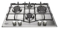 Hotpoint Ariston PCN 642 T/IX/HA Piano cottura a gas da incasso cm 60 - inox