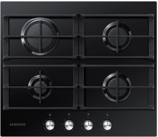 Samsung NA64H3010AK/T1 Piano cottura a gas cm. 60 - vetro nero