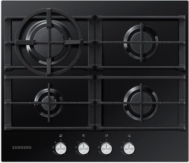 Samsung NA64H3010AK/T1 Piano cottura a gas cm. 60 - vetro nero